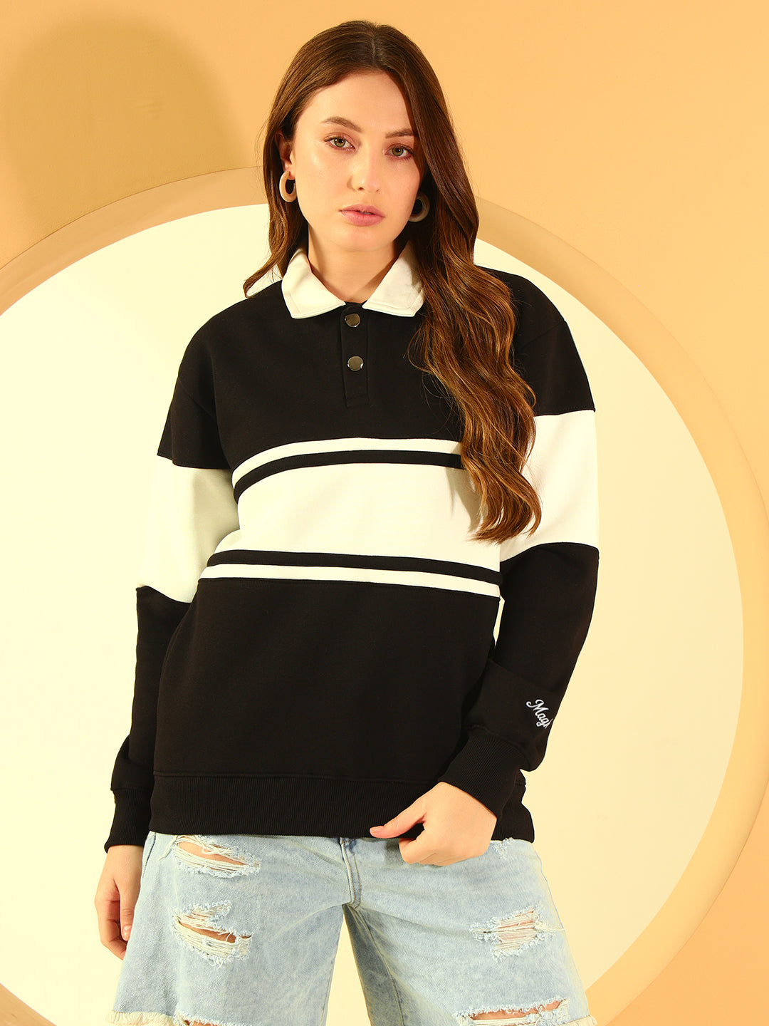 Stripe Sweatshirt