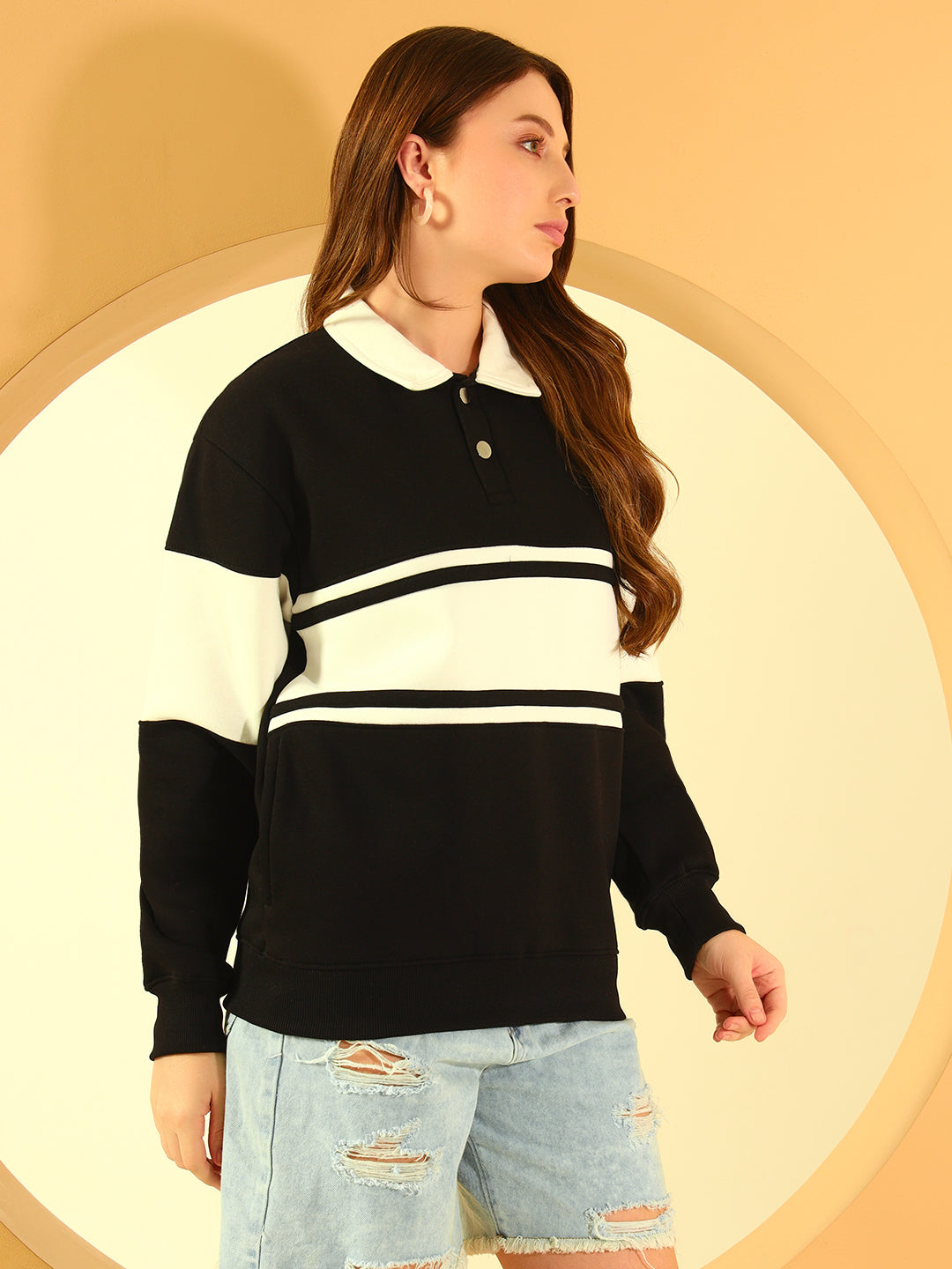 Stripe Sweatshirt
